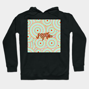 Awesome Aboriginal Dot Art Hoodie